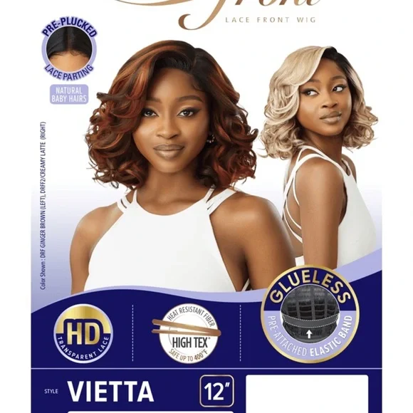 Vietta Lace Front Outre Wig - Picture 4 of 6